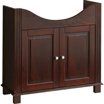 Nábytek Comad Retro 865 skříňka pod umyvadlo tmavě hnědá
