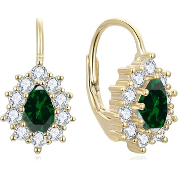 Náušnice Beneto AGUC3298GR-GOLD zlaté