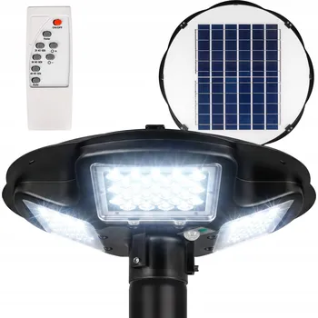 Venkovní osvětlení Pouliční lampa Masterled 200 W 10000 lm, solární napájení