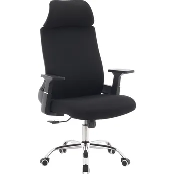 Kondela Kancelářské křeslo, černá/chrom, nosnost 150 kg, HOLGER