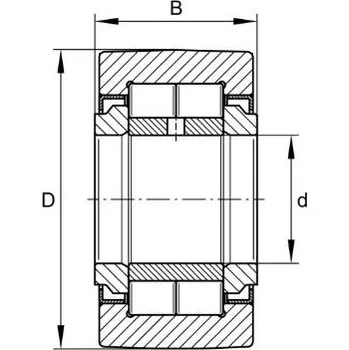NUTR 50110 INA Opěrná kladka