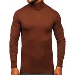 Denley hnědý svetr rolák velikost L