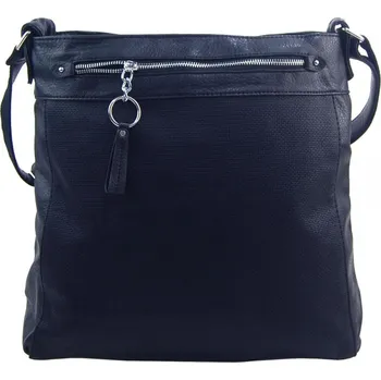 Kabelka TESSRA Velká tmavě modrá crossbody dámská kabelka D5580