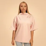Dámské tričko Oversized Bliss Pink - BeastPink silver pink L