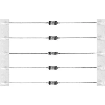 Rezistor VitrOhm POS100JT-52-1K2AA POS100JT-52-1K2AA metalizovaný rezistor 1.2 kΩ THT 0207 1 W 5 procent 1 ks