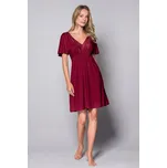 Noční košile ve vínové barvě - BABBORDO/vínová / M BAB5A005-BORDO