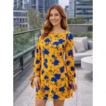 Dámské šaty VS-SA-1912 vzor květiny, VELIKOST 2XL