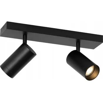 IP kamera Čtvercový stropní reflektor QAZQA černý