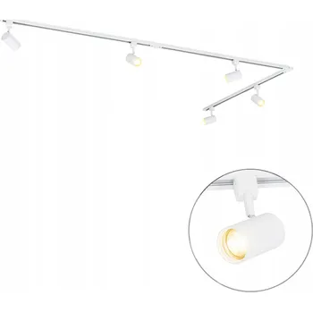 IP kamera Kvadratový stropní reflektor QAZQA bílý