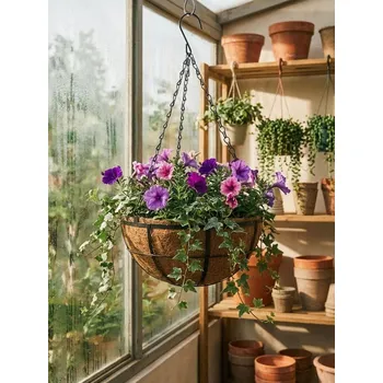 Květináč Sinsay - Závěsný květináč na květiny - hnědá - 382IN-88X - 382IN-88X-ONE