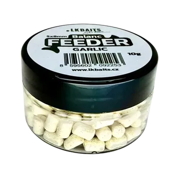Boilies LK Baits Balanc Feeder Garlic, 5x8mm, 10g