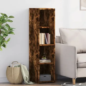 Organizace kuchyně zahrada-XL Skříň highboard kouřový dub 30 x 41 x 124 cm kompozitní dřevo 846380
