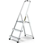 Drabest Hliníkové schůdky jednostranné s háčkem Home 3 stupně