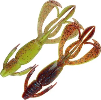 Rybářský háček 7ks - Gumová Nástraha Keitech Crazy Flapper 3,6" 9,1cm 6,6gr Grape Chart Red Flk