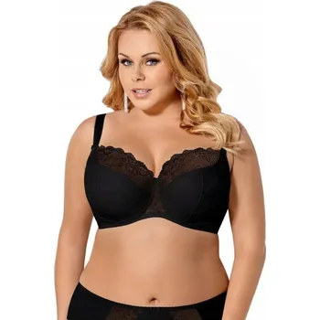 Podprsenka Gorsenia podprsenka polovyztužená černá velikost 100B