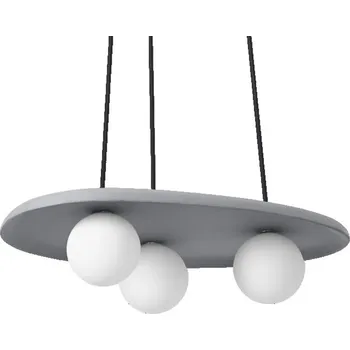 LEDVANCE závěsné svítidlo Concrete Nest 3xG9 šedé 4058075841185