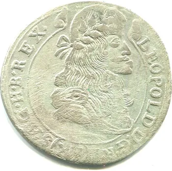 Leopold I. XV Kreuzer 1683/KB. Kremnica. Ag.
