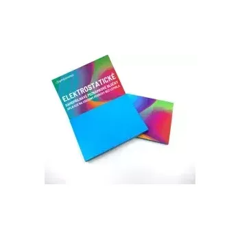 Samolepící bloček Poznámkové bločky elektrostatické Symbionotes 190x100 mm modré