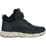 Chlapecká zimní obuv Geox J FLEXYPER 28 Černá, Bílá