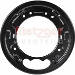 Ochranný plech proti rozstřikování, brzdový kotouč METZGER 6115603