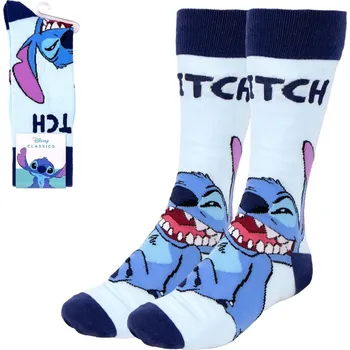 Kalhotky Cerda Dámské ponožky LILO A STITCH modré 36/43