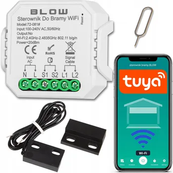 IP kamera STEROWNIK RELÉ SPÍNAČ BLOW PRO VJEZDOVOU BRÁNU TUYA SMART HOME