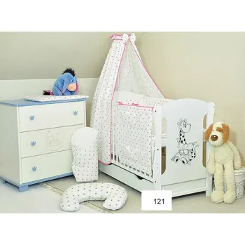 Dětská postýlka Postýlka s kompletní výbavou classic model 121