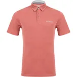 Columbia Nelson Point Polo outdoorové tričko - 0 - růžová - XXL