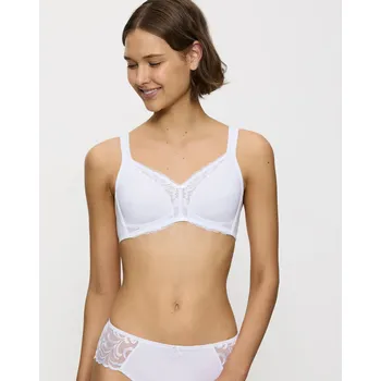Podprsenka Dámská podprsenka Modern Lace+Cotton N - WHITE - bílá 0003 - TRIUMPH WHITE 105D