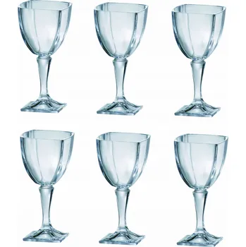 Sklenice BOHEMIA AREZZO SKLENICE NA VÍNO 300 ML SADA 6 KS