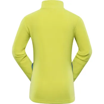 Chlapecká mikina Dětská fleecová mikina Alpine Pro SIUSO - zeleno-modrá / 164/170