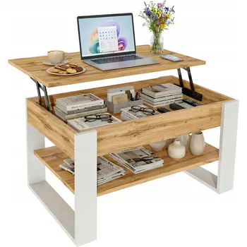 Konferenční stolek Konferenční stolek möbelkap obdélníkový 92 x 54,2 x 45 cm dub wotan