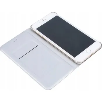 Pouzdro na mobilní telefon Apple iPhone 7 Plus/iPhone 8 Plus - Slim Book Case - White