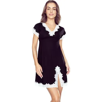 LIVIA NIGHTIE černá/ecru M