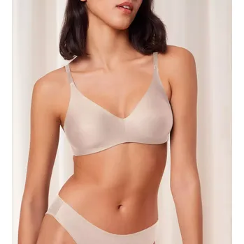 Podprsenka Dámská podprsenka Pure Micro N - BROWN - hnědá 00DL - TRIUMPH CAMEO BEIGE 80D