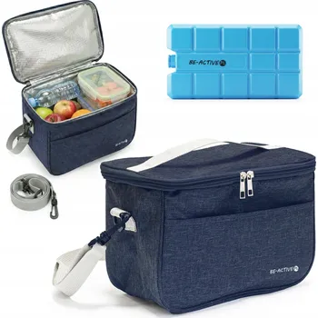 TERMO TAŠKA OBĚDOVÁ IZOLAČNÍ TURISTICKÁ SNÍDAŇOVÁ VELKÁ CHLADICÍ VLOŽKA