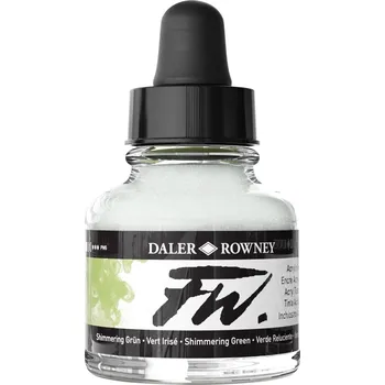 Daler Rowney FW Akrylový tuš Shimmering Green 29,5 ml 1 ks
