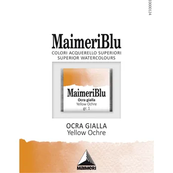 Výtvarná barva Maimeri Blu Akvarelová barva Yellow Ochre 131 1,5 ml 1 ks