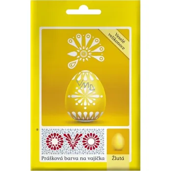 Přisada na vaření a pečení OVO PRÁŠK. BARVA NA VAJÍČKA ŽLUTÁ á 5G