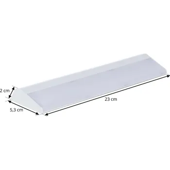 Lampička Prios Labino LED osvětlení pod skříňku, baterie, senzor bílá 1 x 0,5 W LED