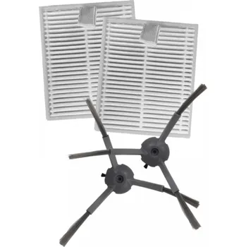 Sada příslušenství pro robotický vysavač Kartáčky a HEPA filtry k vysavači ETA komp. s 4239 00070 2+2ks