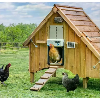 Komplet automatického otevírání a zavírání kurníku CHICKEN GUARD ALL IN ONE SOLAR