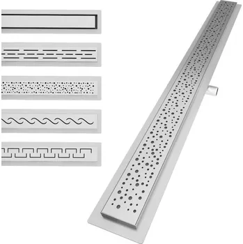 sprchový žlab Aquamarin Sprchový podlahový žlab perforovaný 90 cm