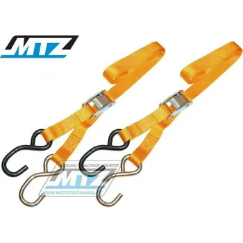 Popruhy/Kurty upínací 25mm - žluté 84-01805