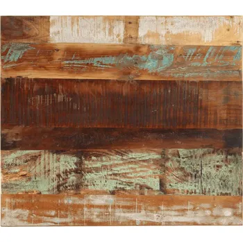 Psací stůl zahrada-XL Obdélníková stolní deska 70 x 80 cm 15–16 mm recyklované dřevo 286049