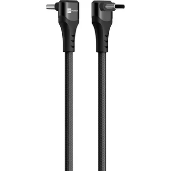 ERPOWER Double Cobra USB-C/USB-C, 1,5m (ERPW2CDC-BK) černý