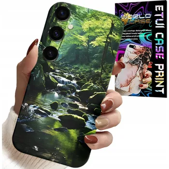 Pouzdro na mobilní telefon POUZDRO PRO SAMSUNG GALAXY A54 5G - LES ŘEKA POTOK PŘÍRODA POHLEDY