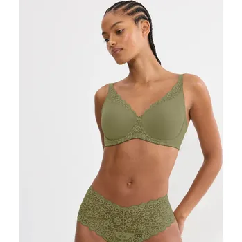 Podprsenka Dámská podprsenka Amourette W01 - GREEN - zelená 7855 - TRIUMPH Olive Gold 90F