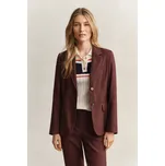 SAKO GANT SLIM LINEN STRETCH BLAZER FRESH SOIL