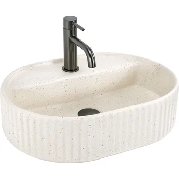 Umyvadlo Umyvadlo na desku REA Marcela 50 Vanilla